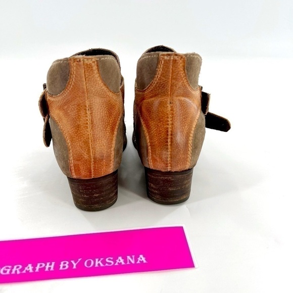 Rebels Sz 6 Boho Double Strap Ankle Booties Anthropologie - Picture 12 of 13